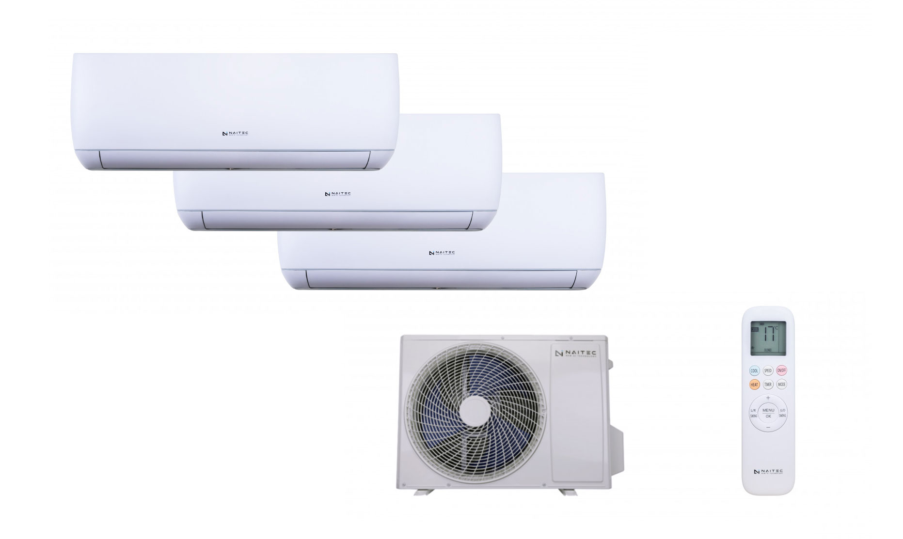 MULTI SPLIT KÜLTÉRI EGYSÉG 8kW (3  NEW SMART egység)