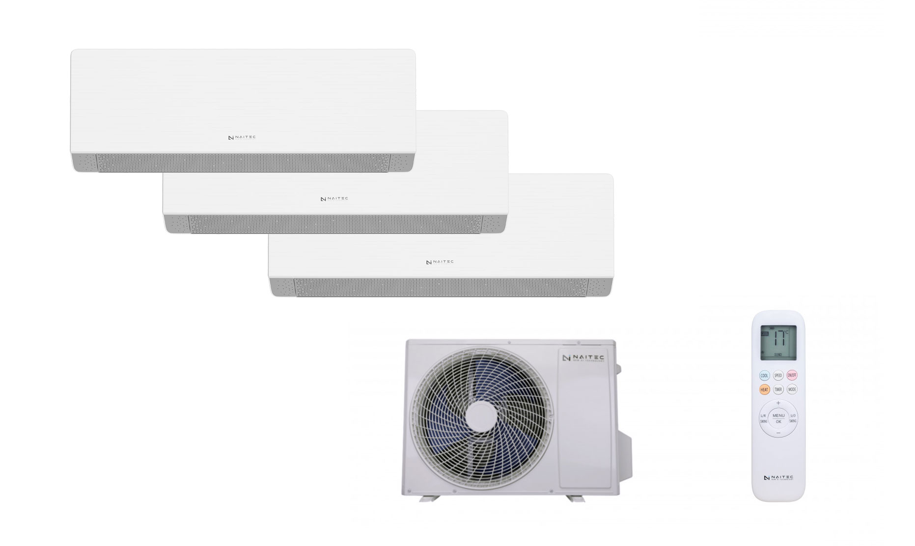 MULTI SPLIT KÜLTÉRI EGYSÉG 5kW (3  Sensitive Pro egység)